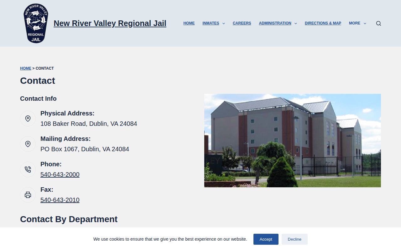 NRVRJ contact source for Grayson County 72-hour release confirmation